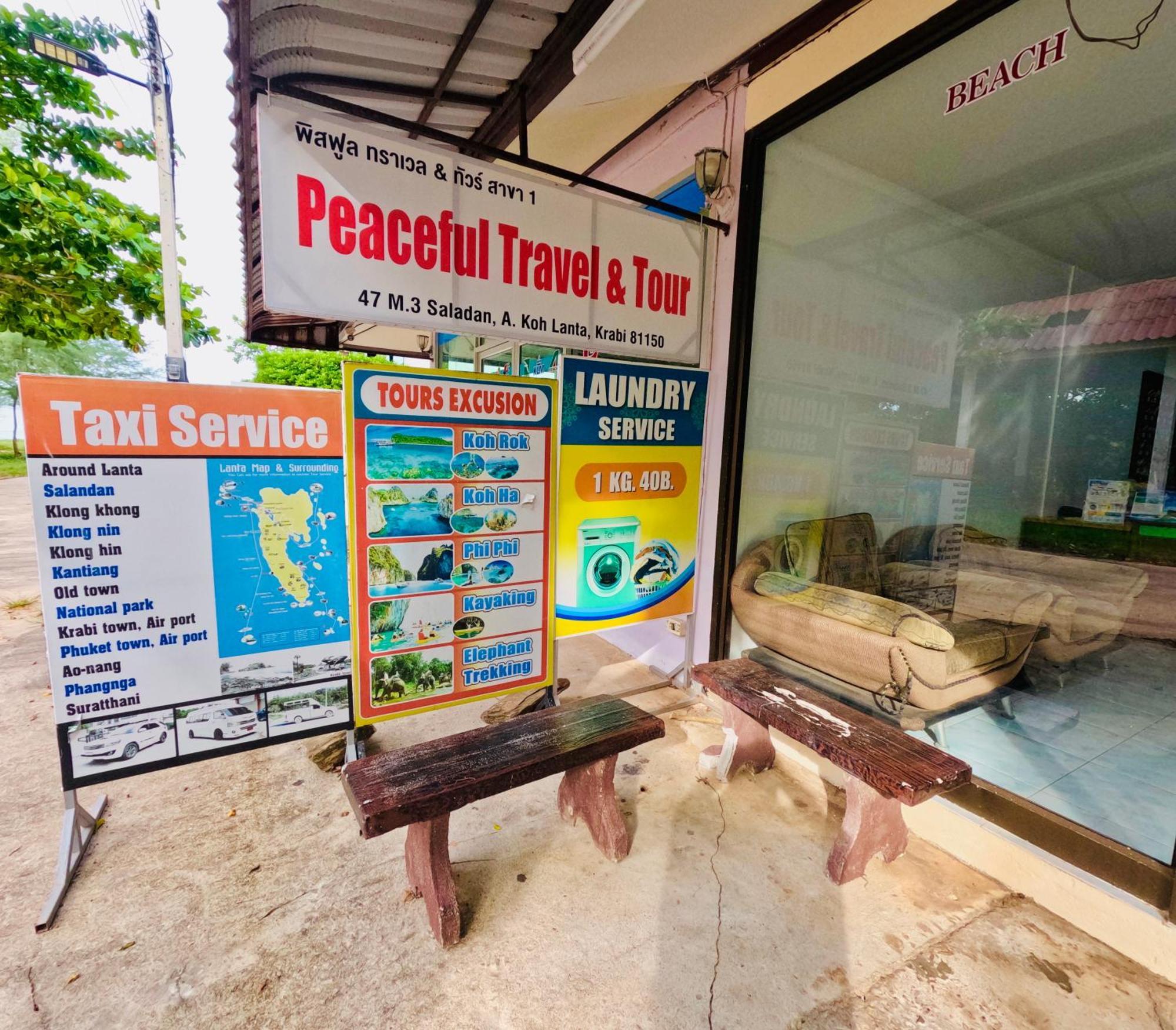 Lanta Palm Beach Resort , Beach Bungalow - Ko Lanta Kültér fotó