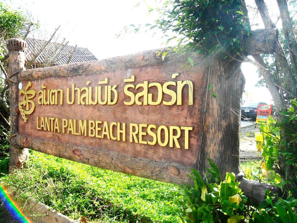 Lanta Palm Beach Resort , Beach Bungalow - Ko Lanta Kültér fotó